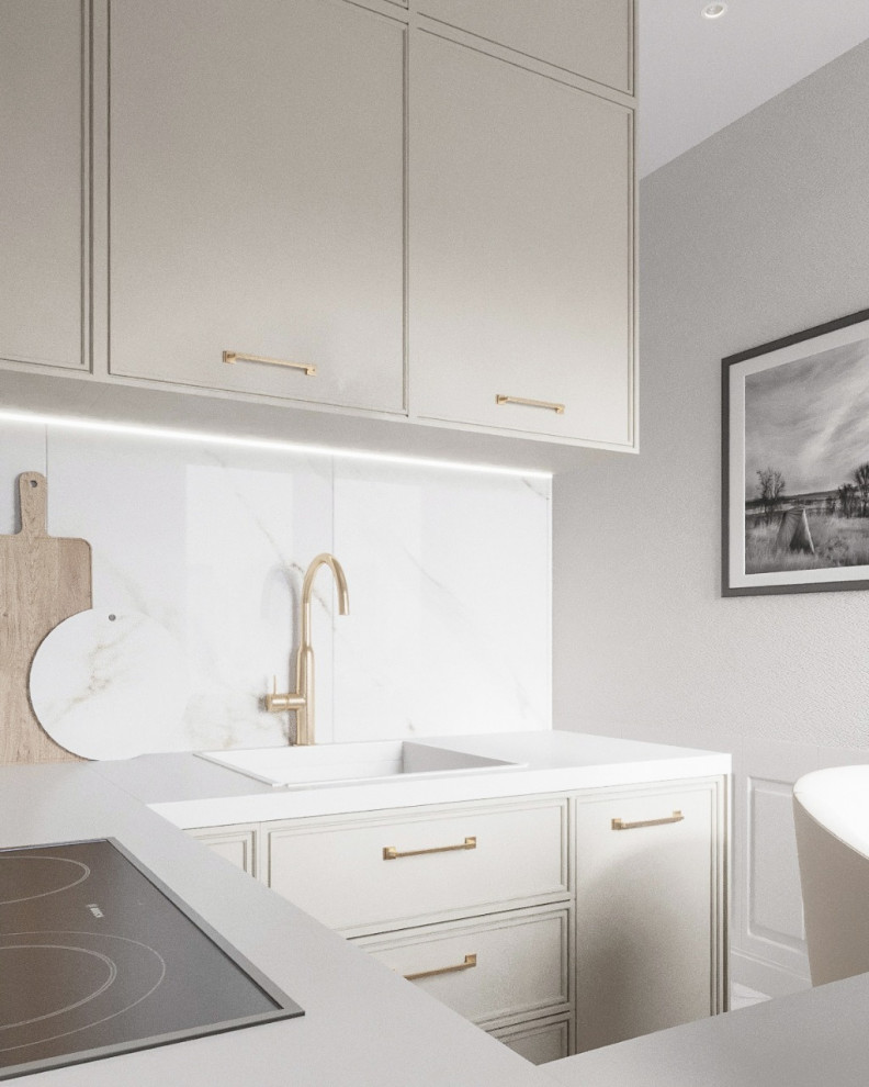 Квартира 55 м2, современная классика