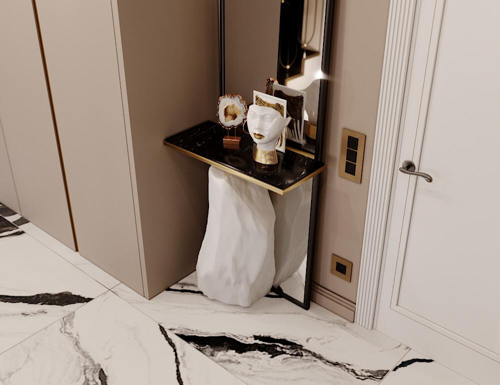 Частный интерьер таунхаус