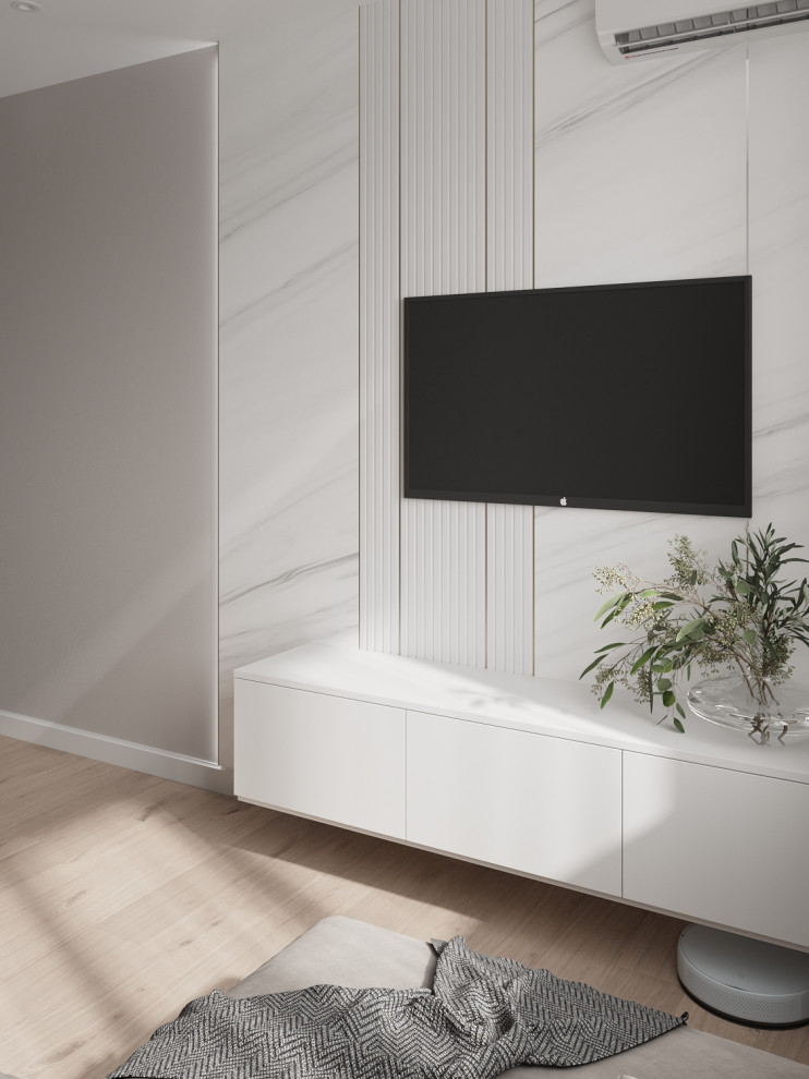 Кухня-гостиная для молодой семьи