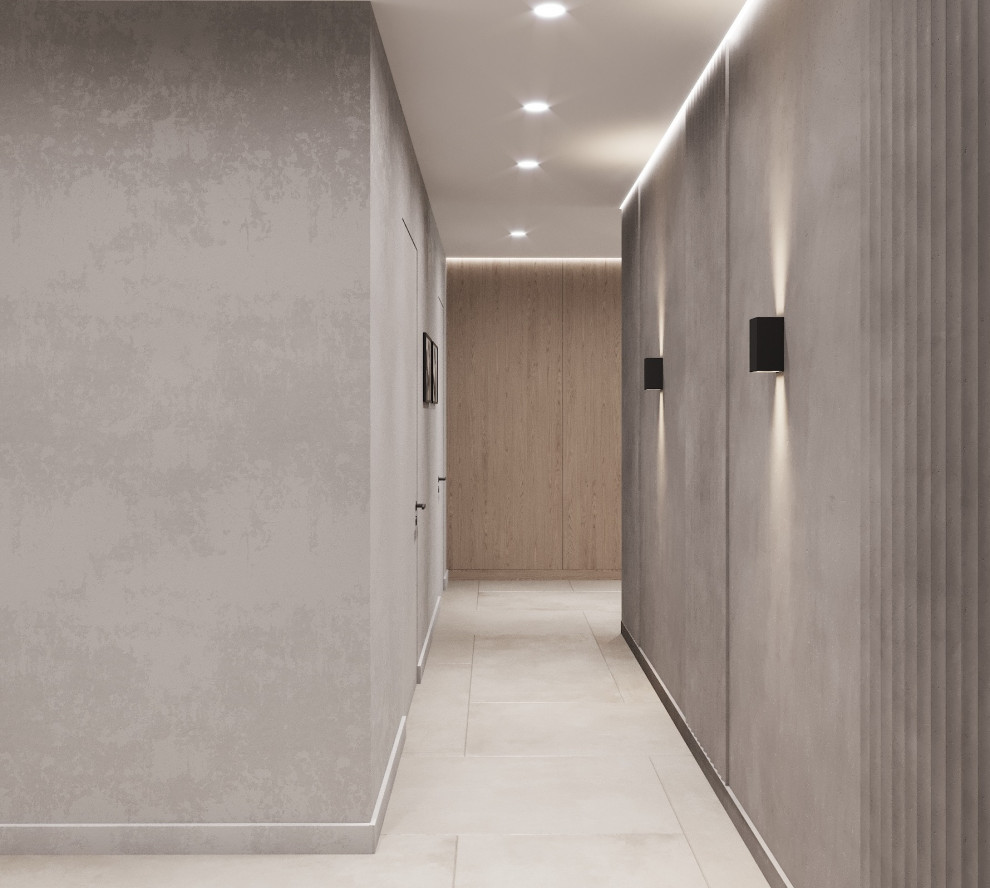 Загородный интерьер -гостиная, холл