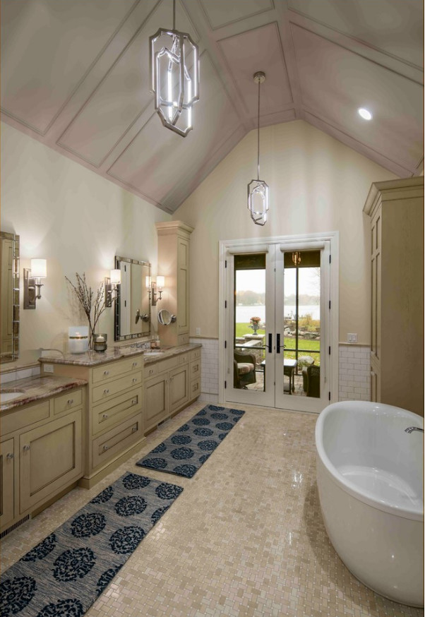 Светильники в ванной комнате