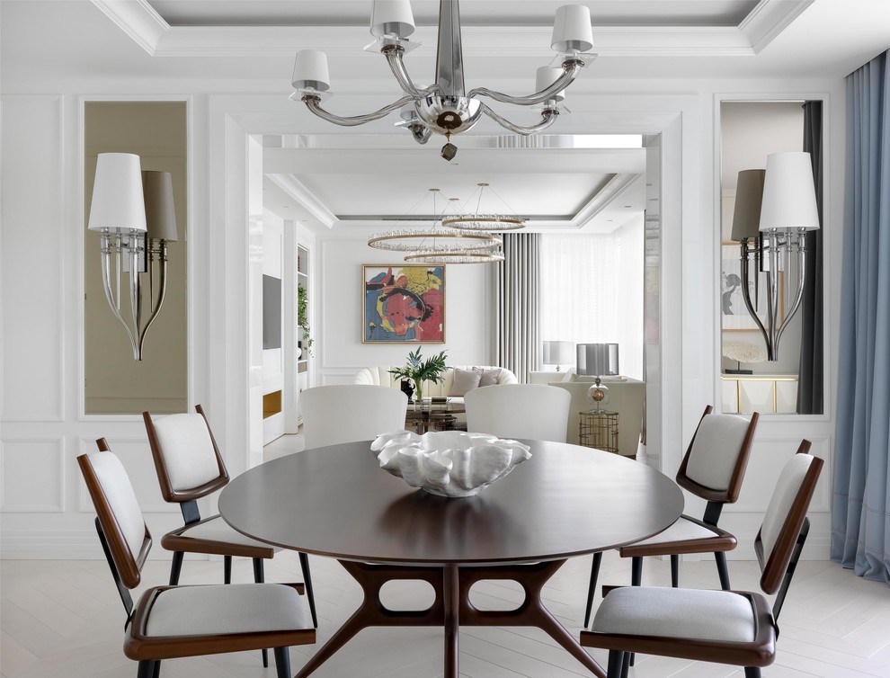 Elegance white apartment