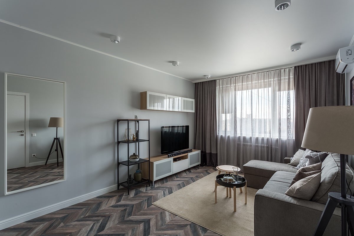 Уютная однушка в скандинавском стиле