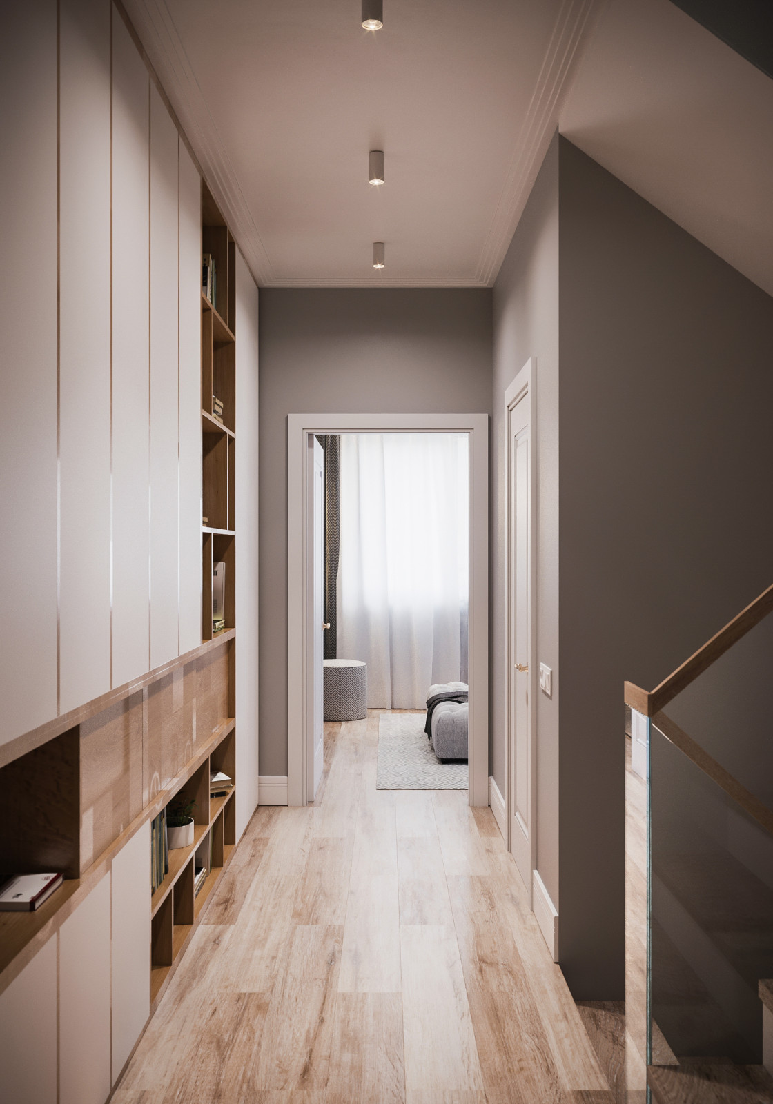 Apartamento de tres pisos