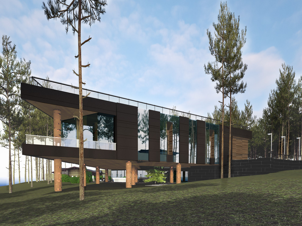 Проект загородного дома 3500м.кв. г.Красноярск