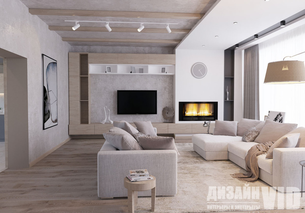 Дизайн-проект двухэтажного дома 400 метров