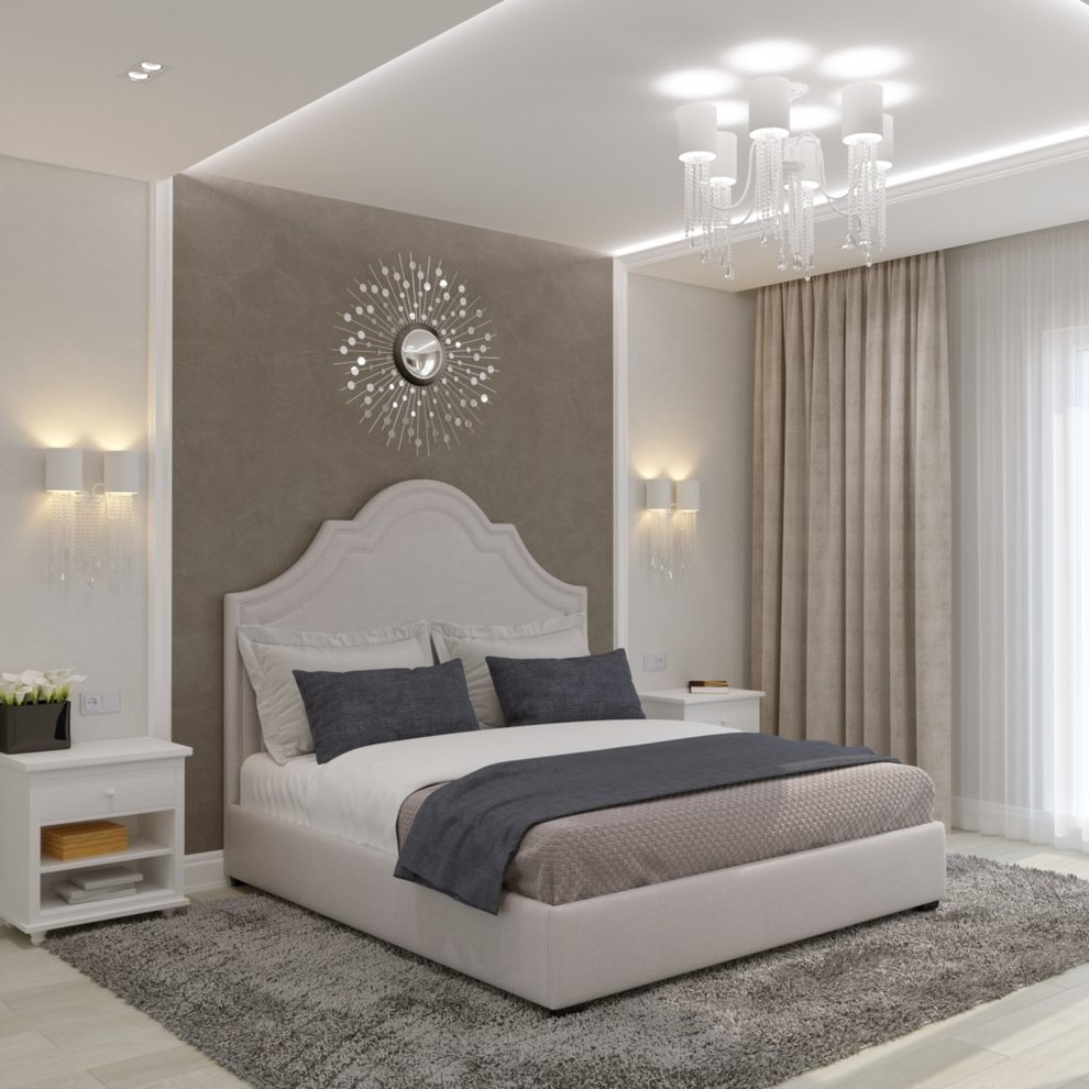 Обложка проекта: Спальня в нежных тонах