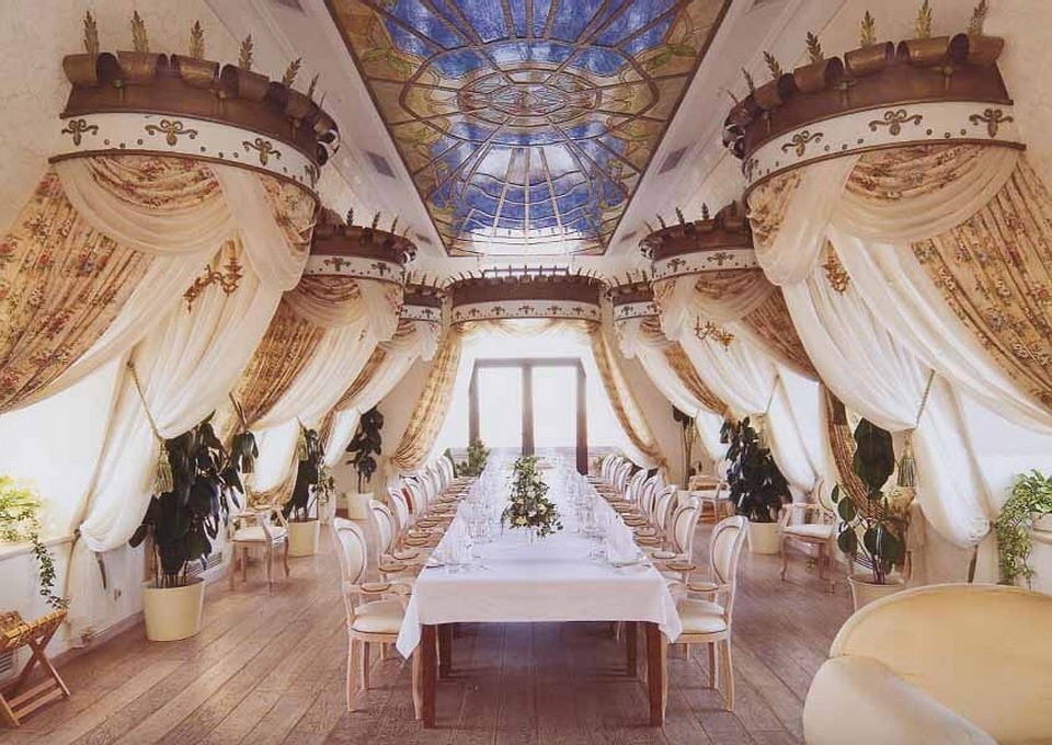 Обложка проекта: Текстильное оформление ресторана