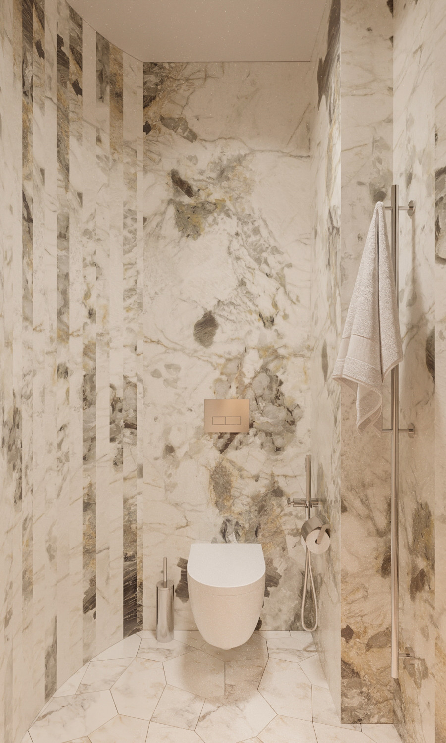 Квартира в стиле фотостудии без единой стены