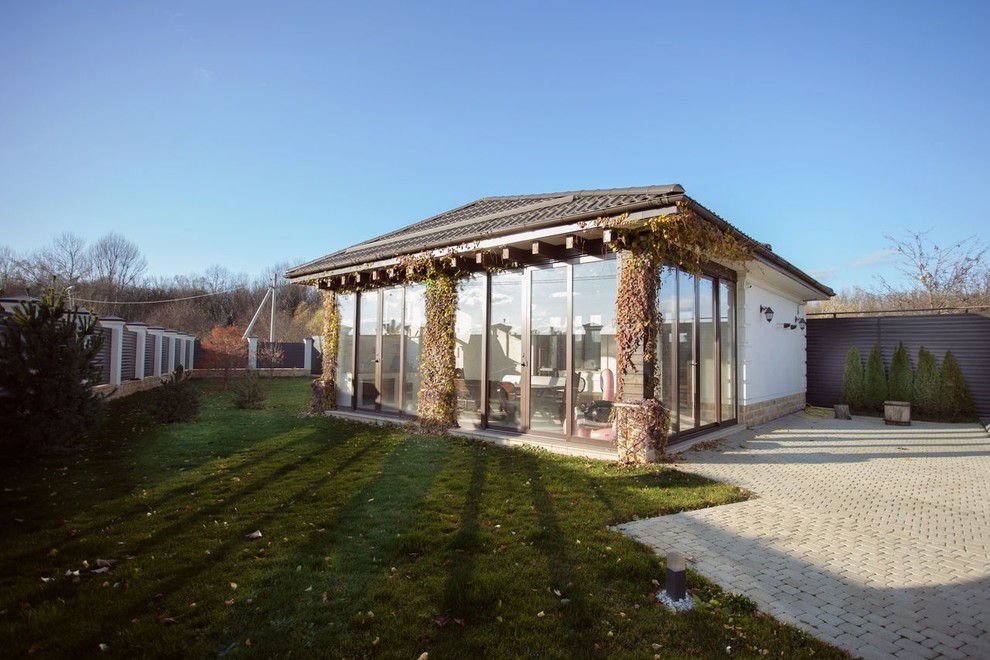 Обложка проекта: Домик с сауной