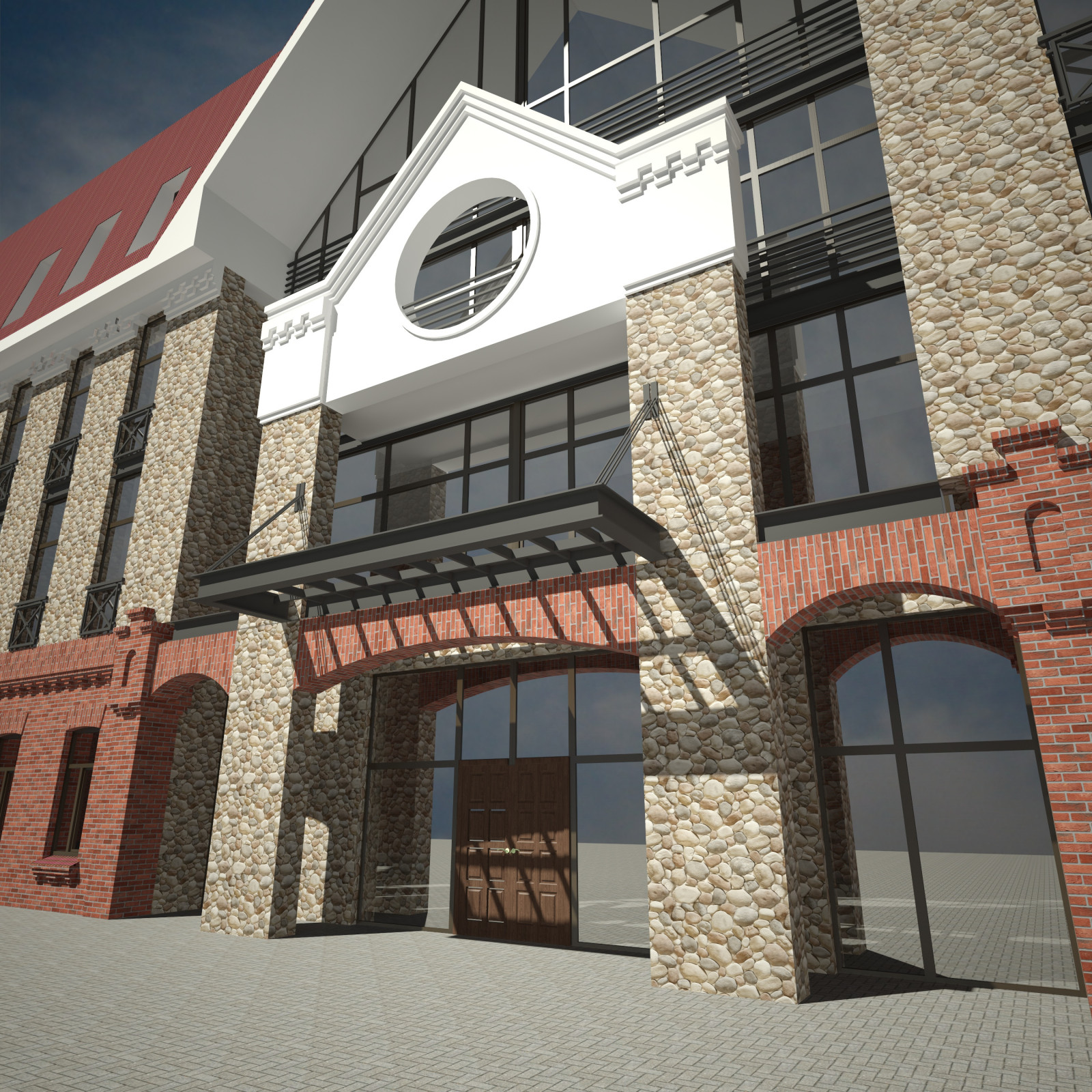 Реконструкция гостиницы в стиле Лофт