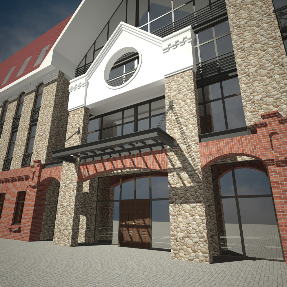 Реконструкция гостиницы в стиле Лофт