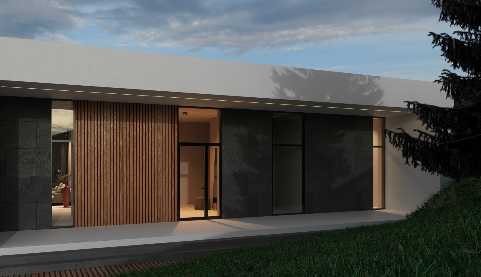 Обложка проекта: Загородный жилой дом под Санкт-Петербургом