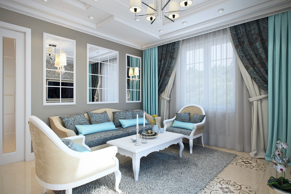 Дизайн интерьера загородного дома г. Москва КП Новое Лапино