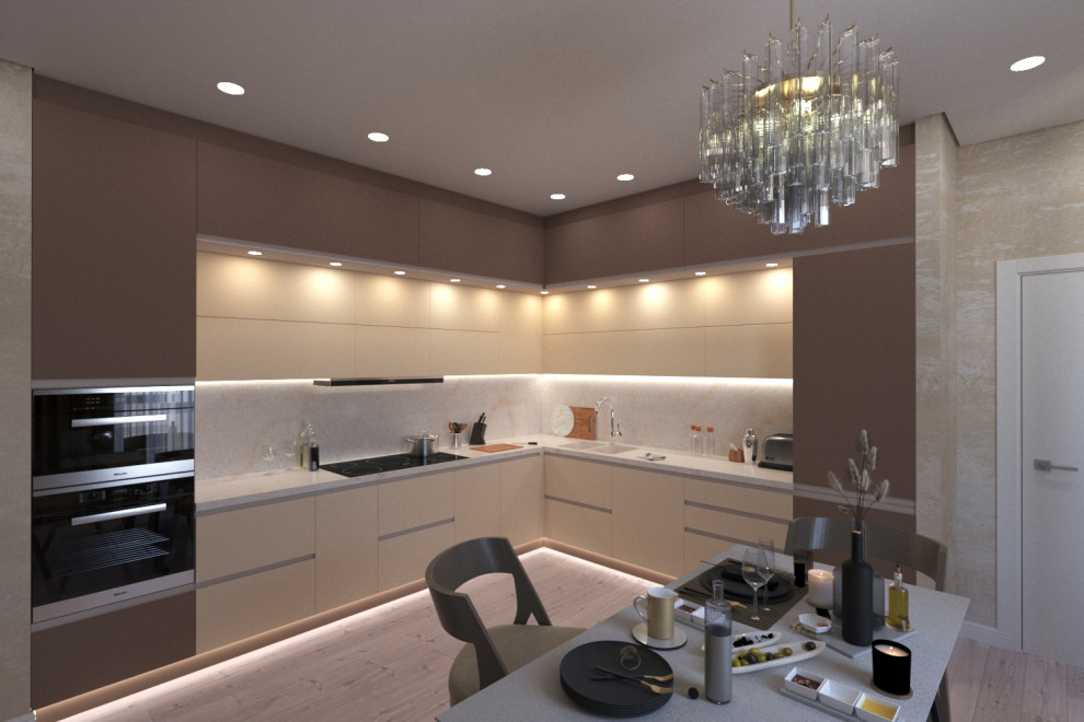 Обложка проекта: Проект квартиры в ЖК Гринвуд