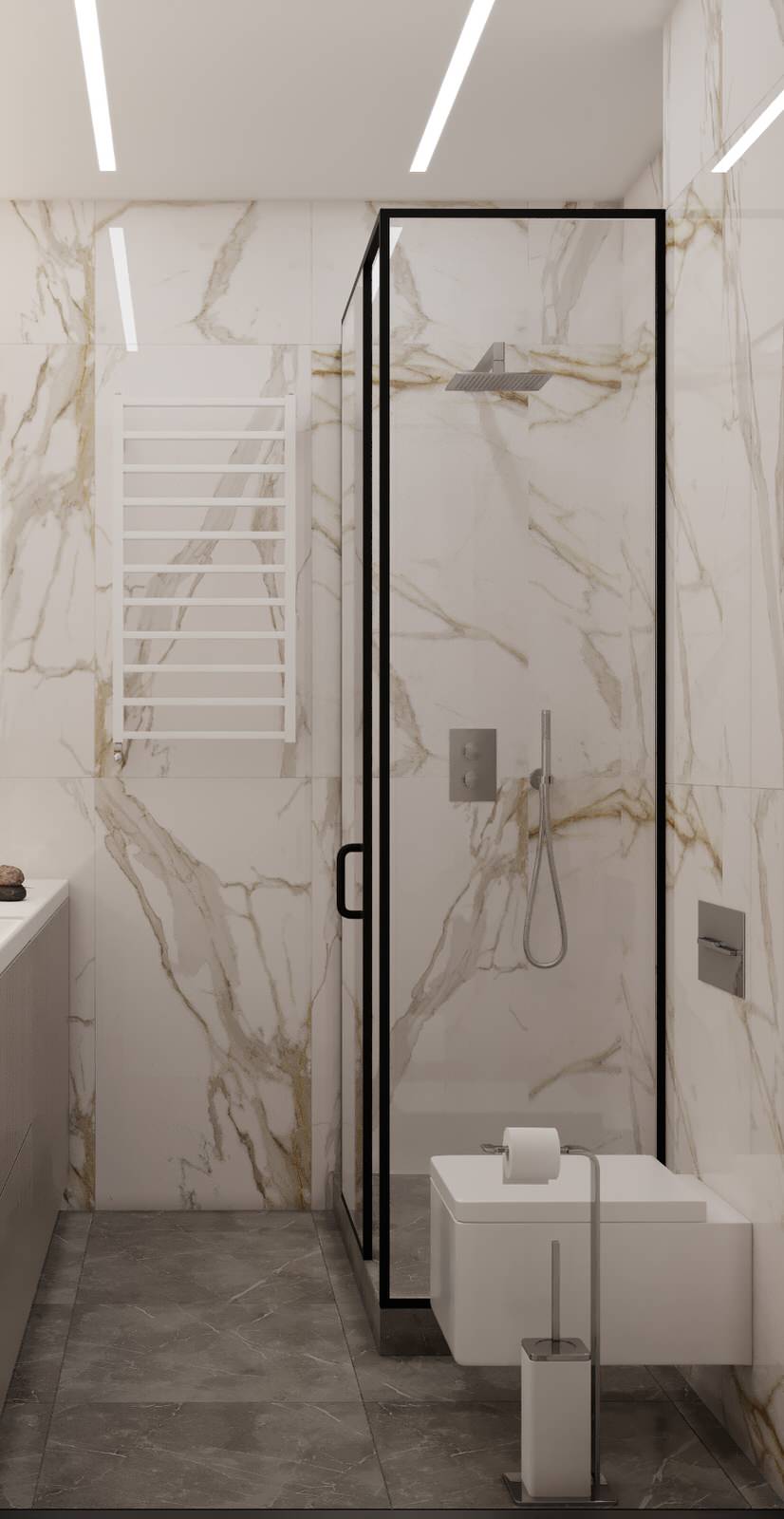 Дизайн квартиры-студии 44 кв.м.в г.Москва ЖК Monodom