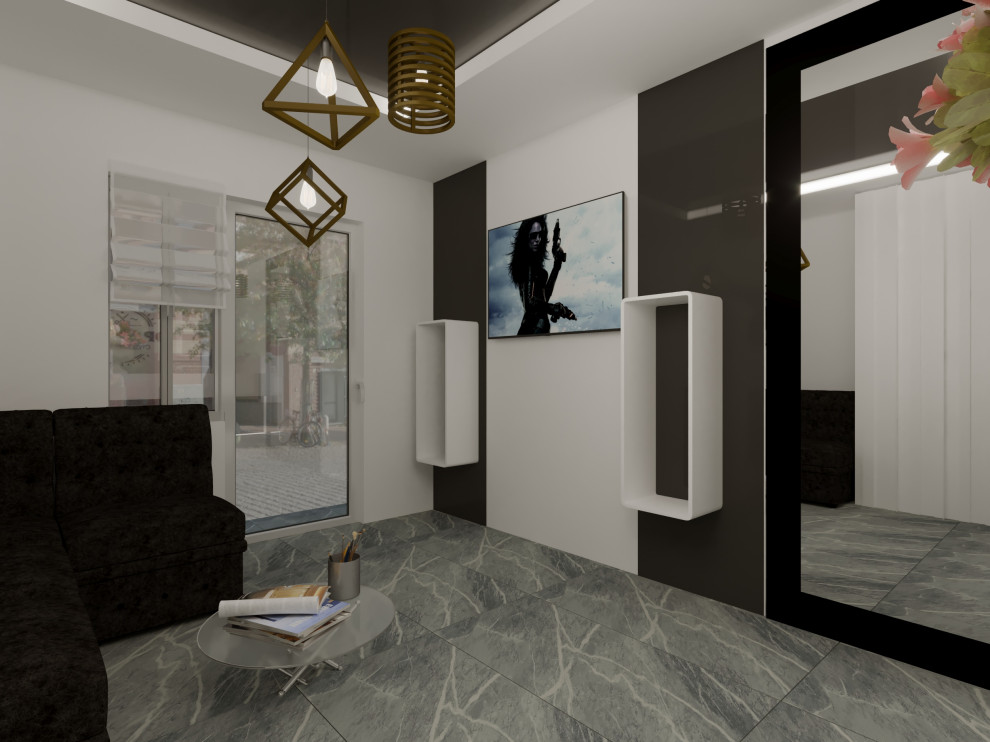 Дизайн проект салона красоты в Голубом