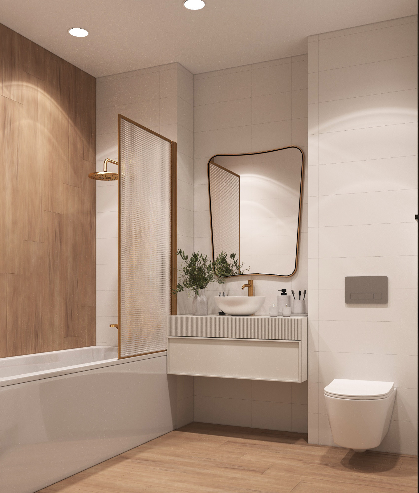 Дизайн-проект квартиры 67м² в ЖК Ритмы