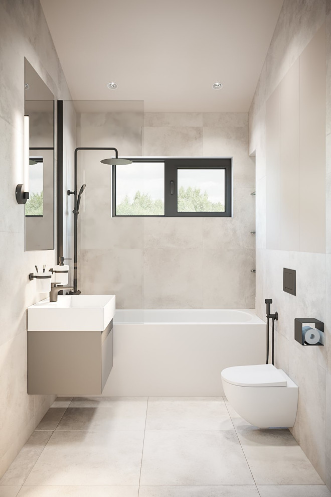 Дизайн интерьера дома 71 м² минимализм Ольховка Кантри Клаб