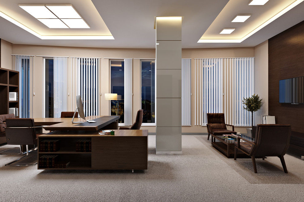 Дизайн интерьера административно-делового центра в Новой Москве