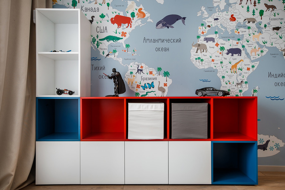 Квартира современной семьи с двумя детьми