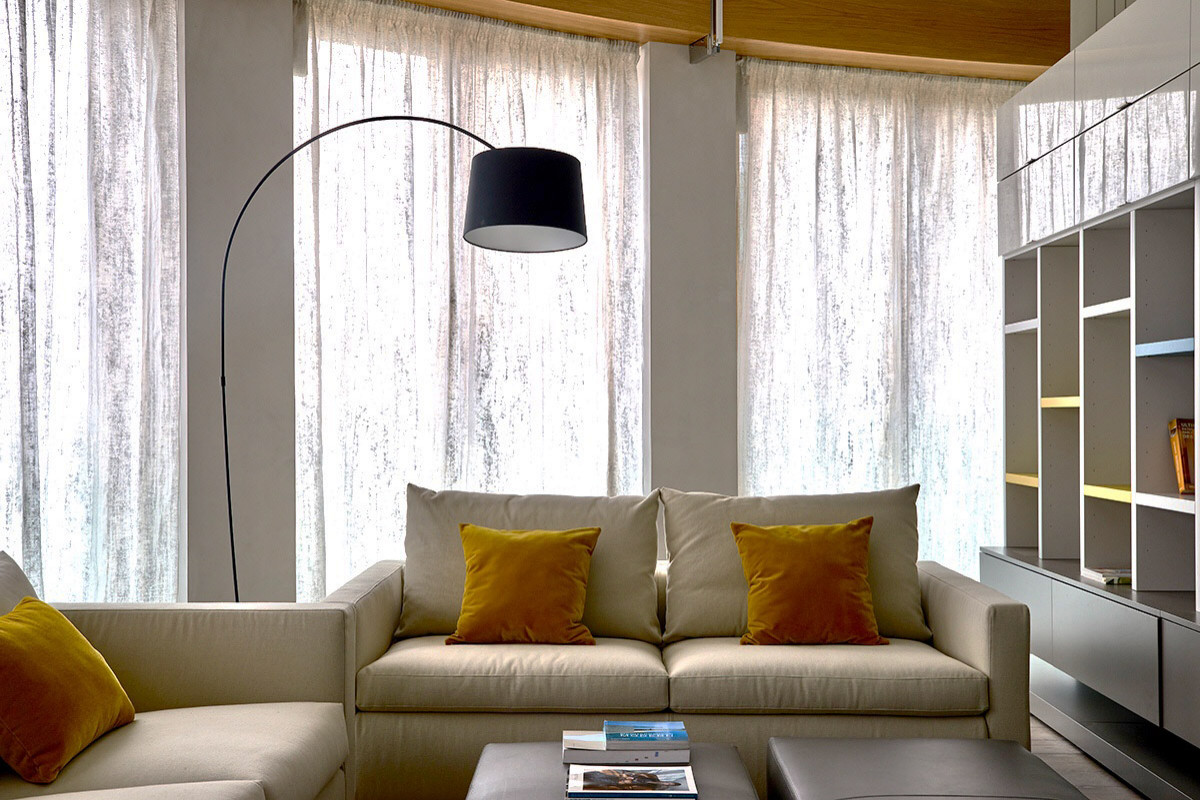 Шторы для квартиры в ЖК "Садовые кварталы"