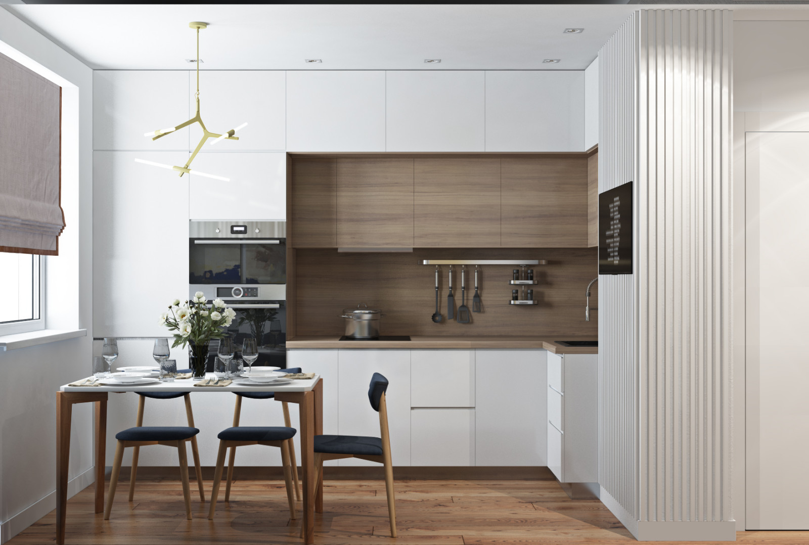 Обложка проекта: Дизайн квартиры в светлых тонах