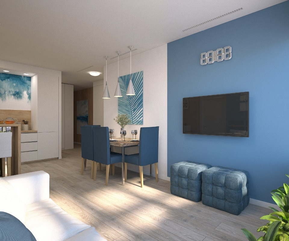 ЖК Spires, 4 комнаты, 110 м²