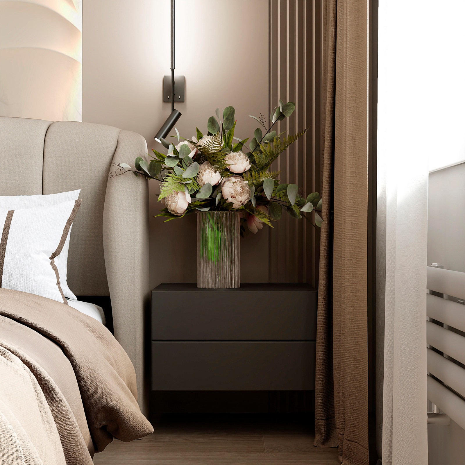 Проект интерьера в современной классике