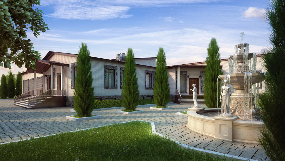 Обложка проекта: Обормление фасада частного дома в Огуднево