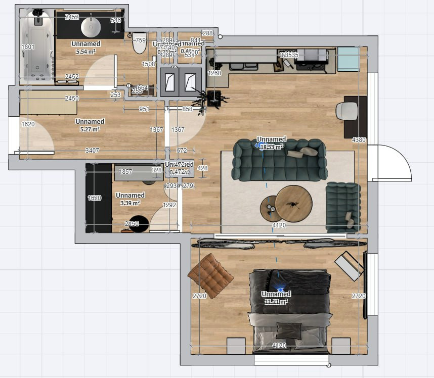 Обложка проекта: Дизайн интерьера квартиры Студии