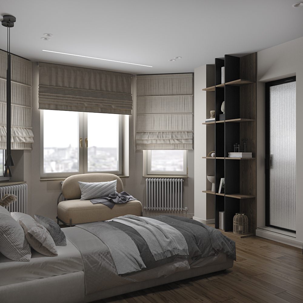 Квартира в стиле эко-минимализм