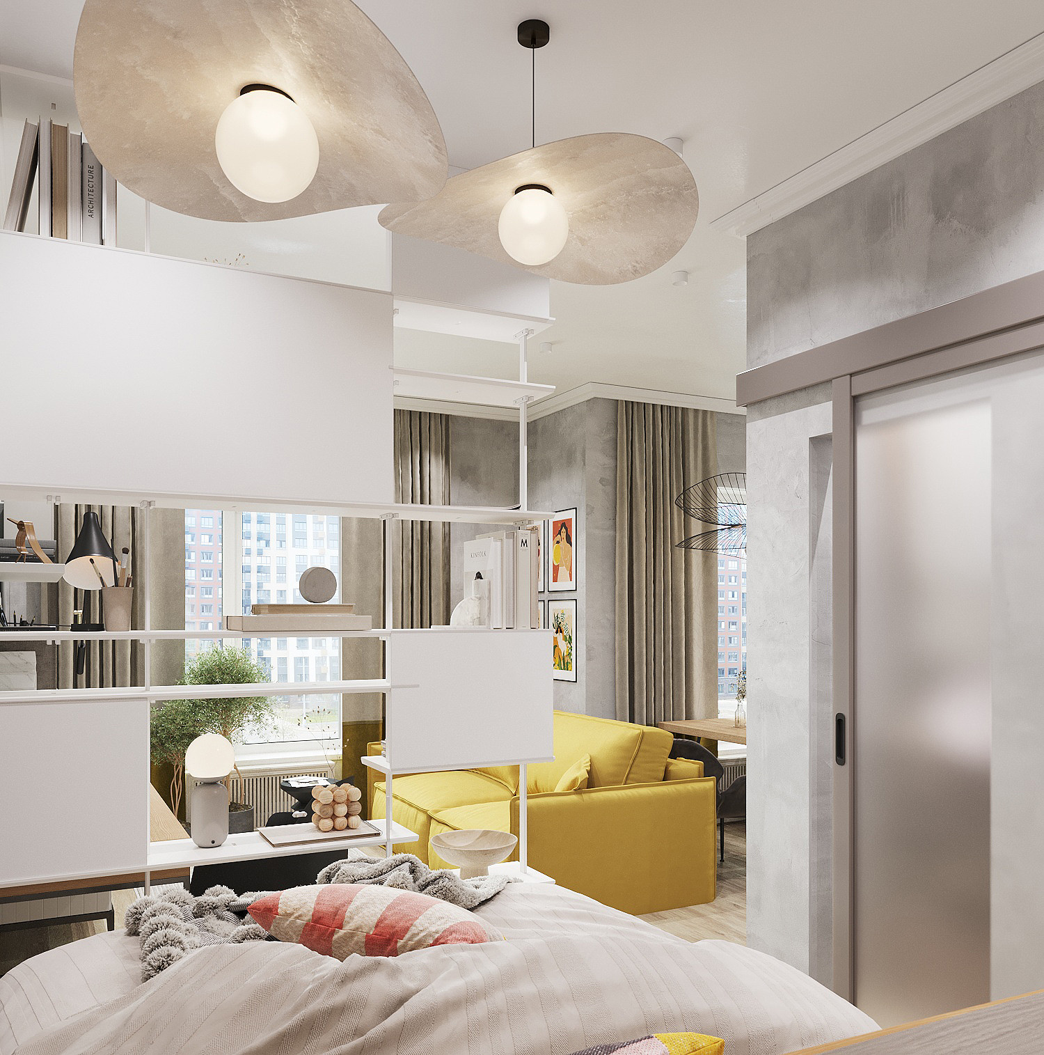 Студия для молодой девушки в Москве