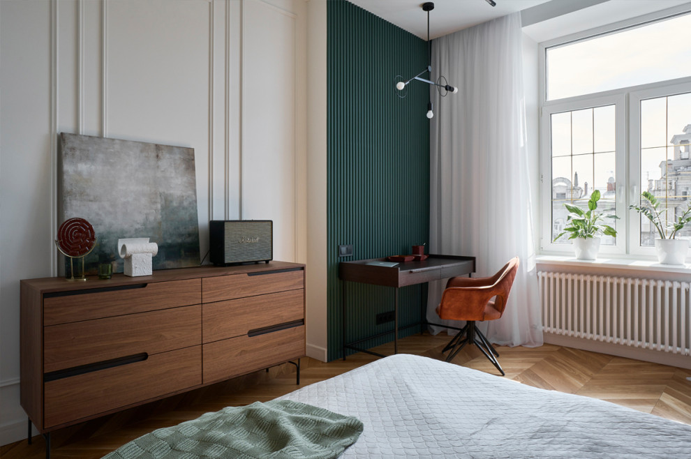 Дизайн  квартиры в стиле Mid-century