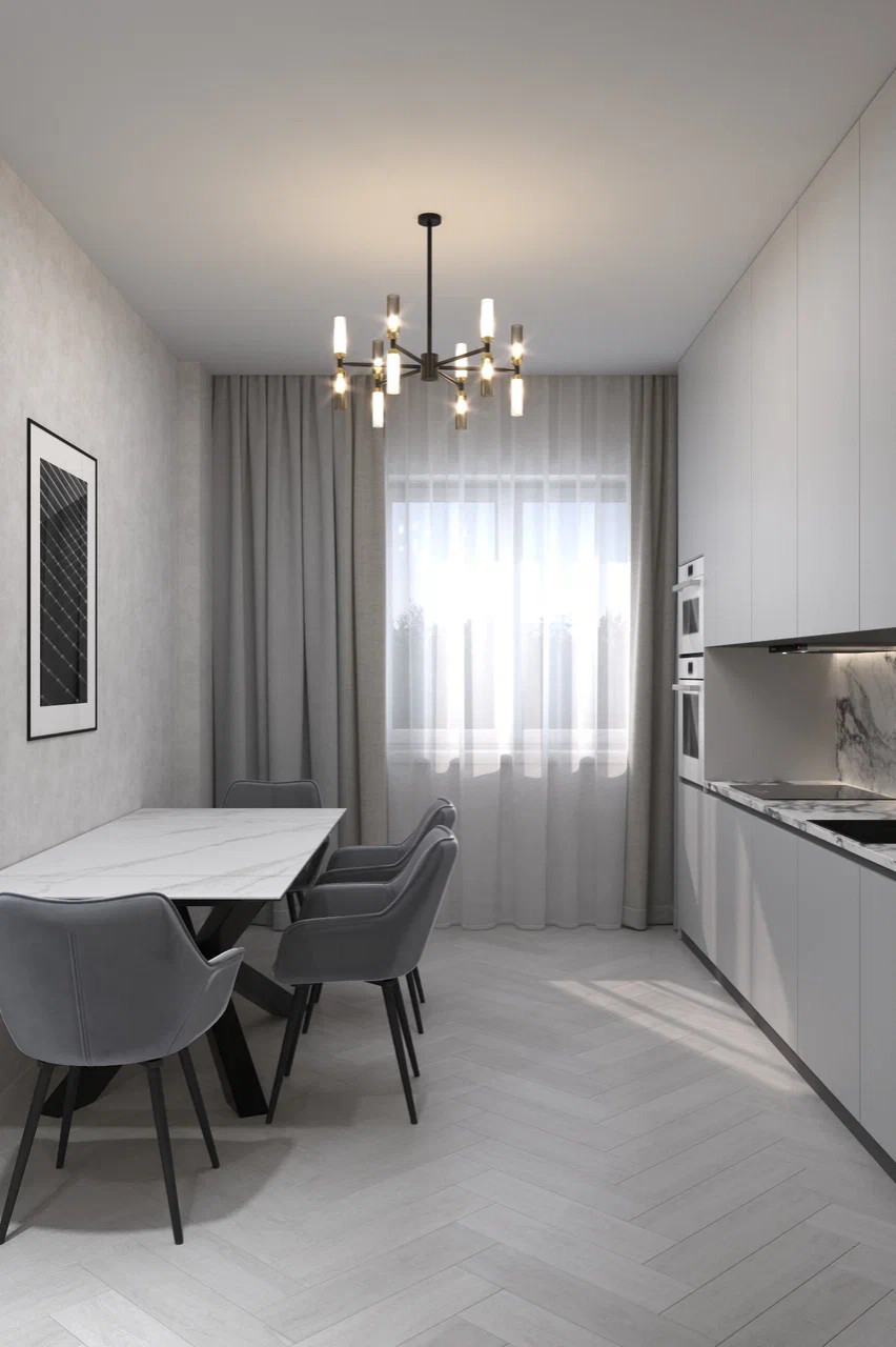 ИНТЕРЬЕР ОДНОКОМНАТНОЙ КВАРТИРЫ