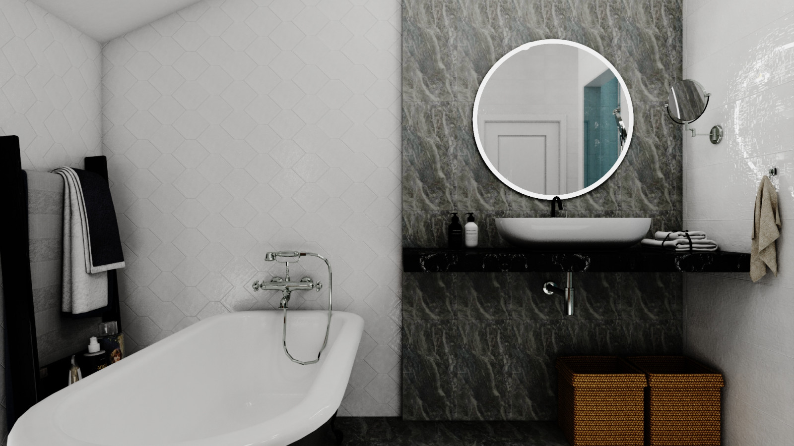 Таунхаус в 3 этажа