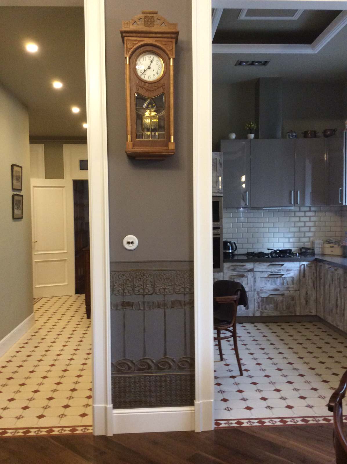 архитектурно-дизайнерский проект квартиры 104 кв.м с частичной перепланировкой