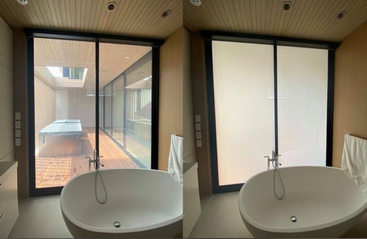 Обложка проекта: Switchable Privacy Smart Film in the Bathroom