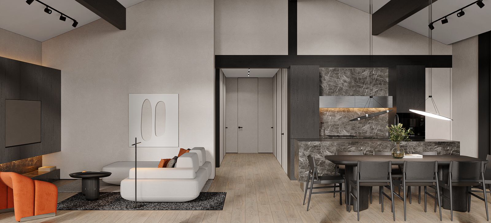 Кухня-гостиная