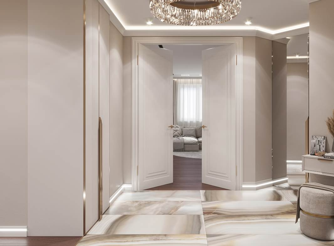 Проект квартиры 130 кв.м. 2021г.