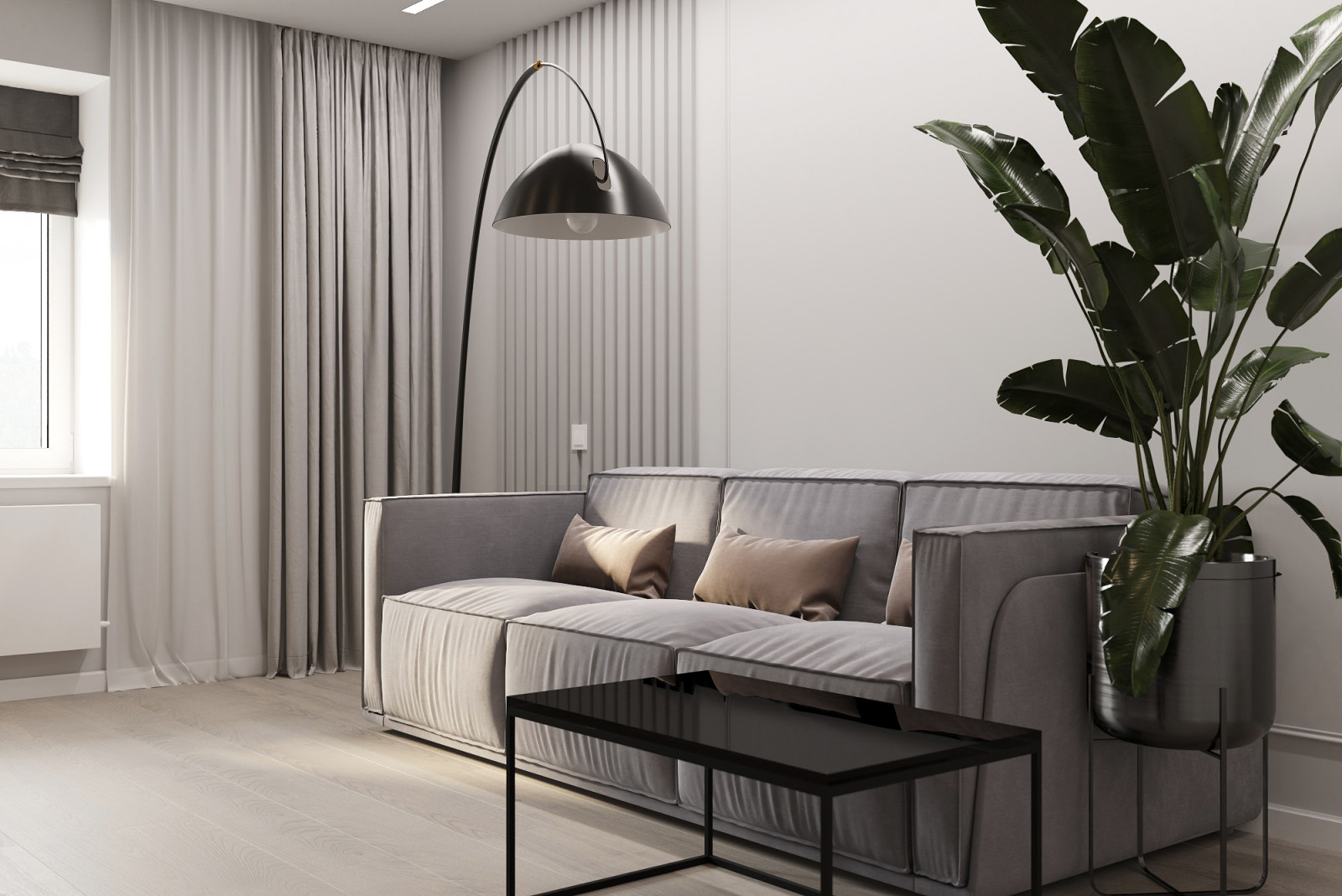 Однокомнатная квартира 40 м2