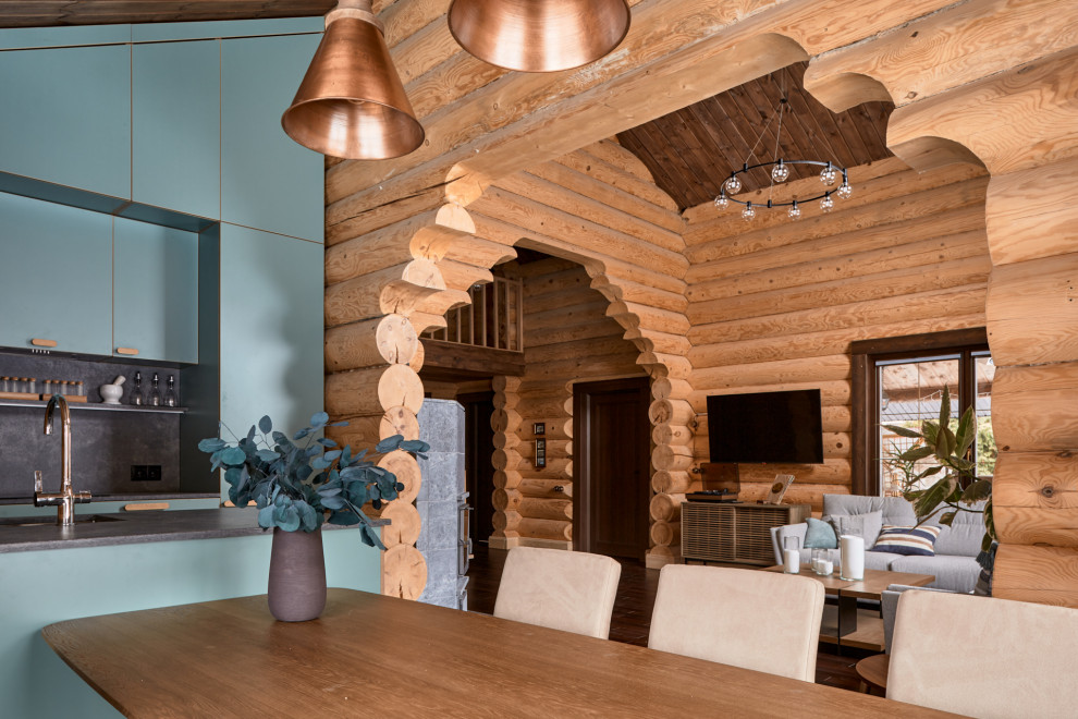 Кухня-гостиная в стиле хюгге