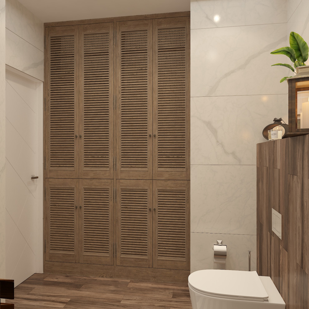 Дизайн проект квартиры для молодой девушки