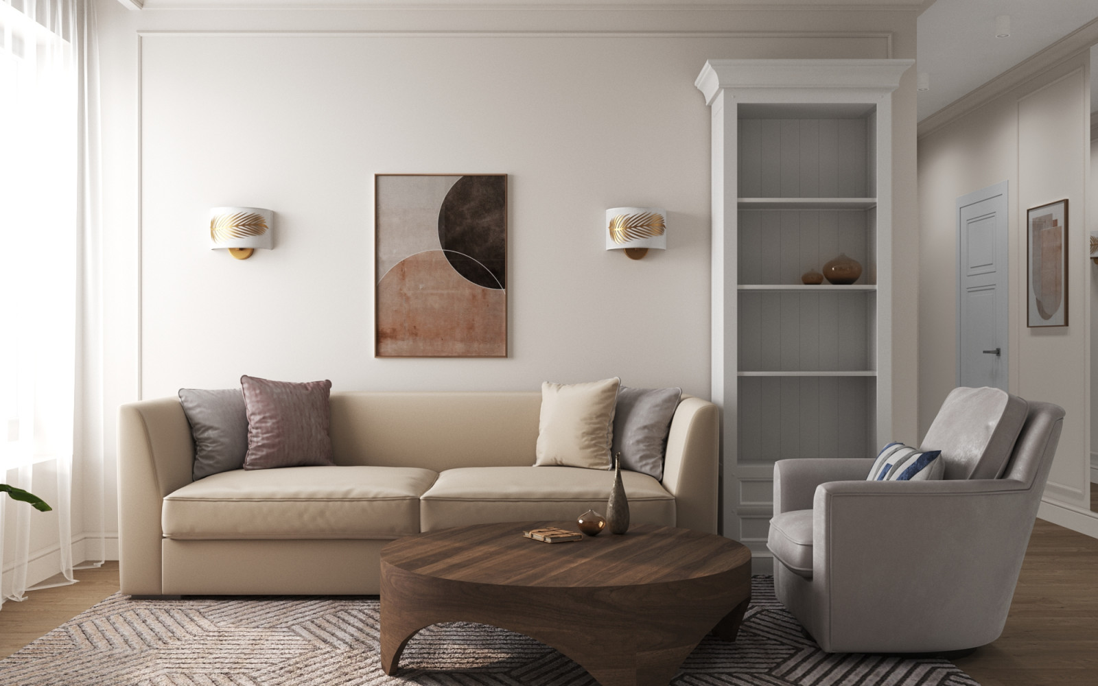 Современная классика ЖК Северный квартал 3к квартира