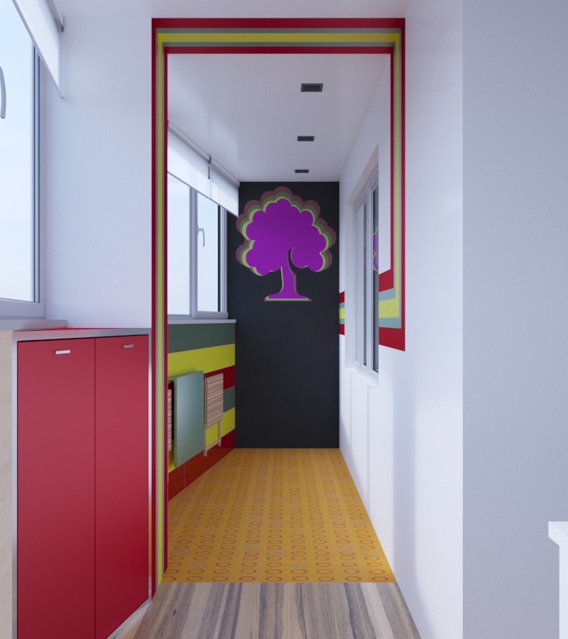 Балкон для игр