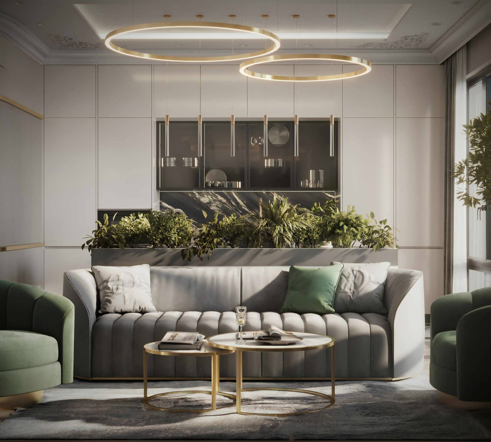 Дизайн и ремонт квартиры в ЖК «ЗилАрт» — Зимний сад