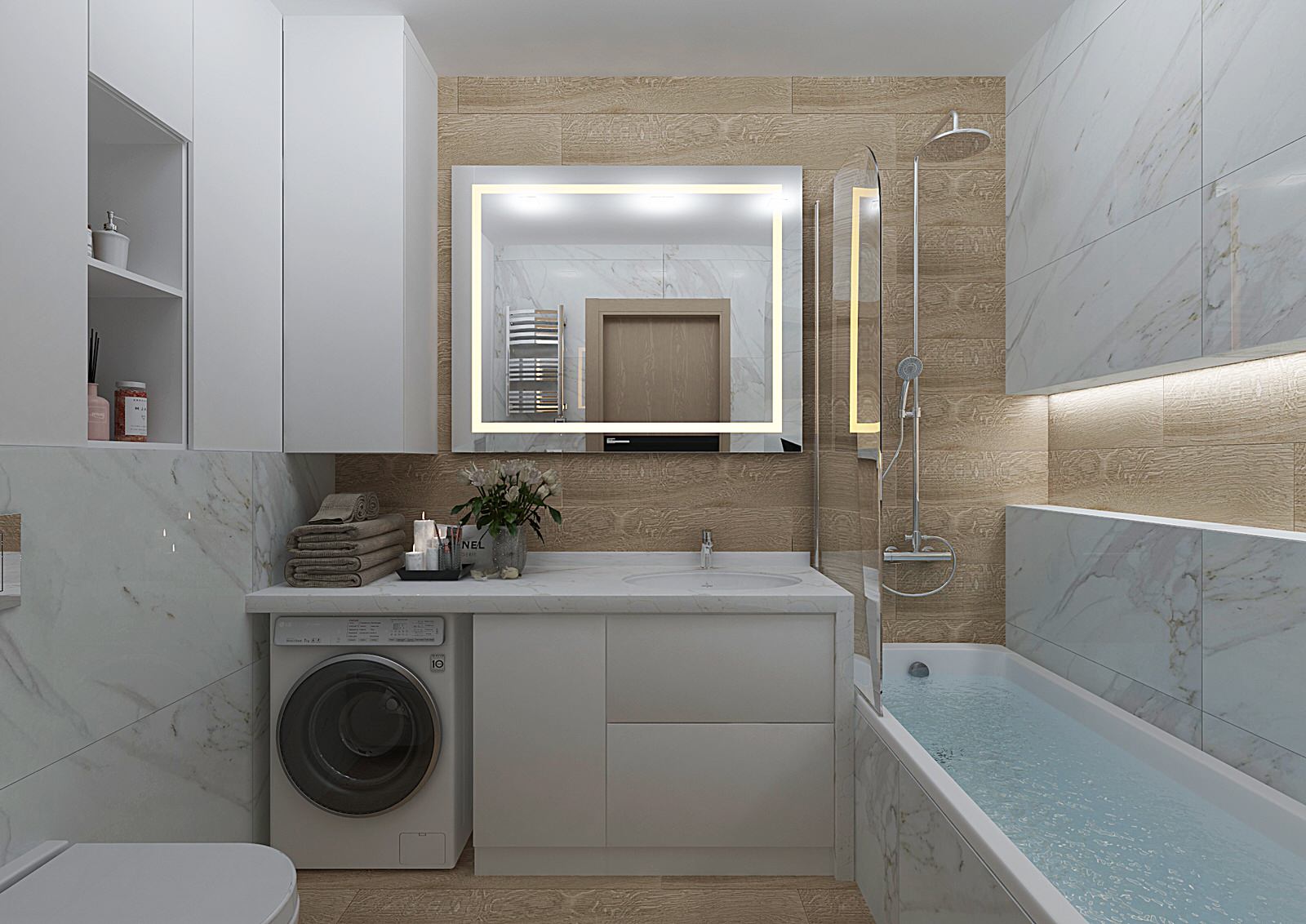 3х комнатная квартира