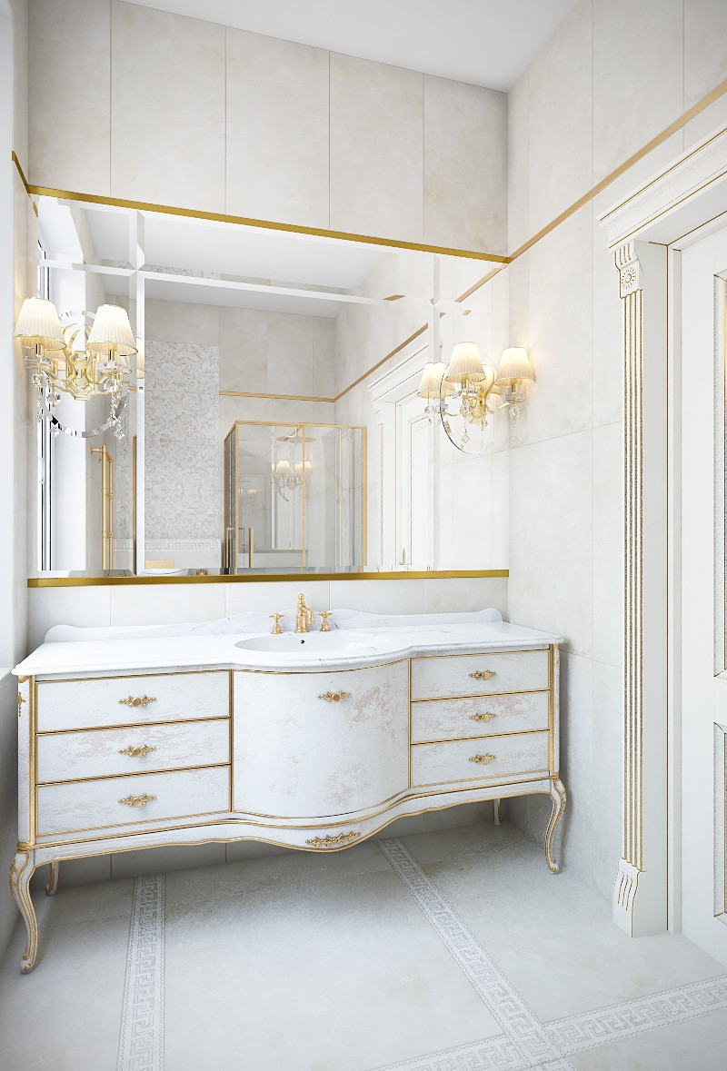 Дом в классическом стиле, посёлок Заостровье, Калининградская область