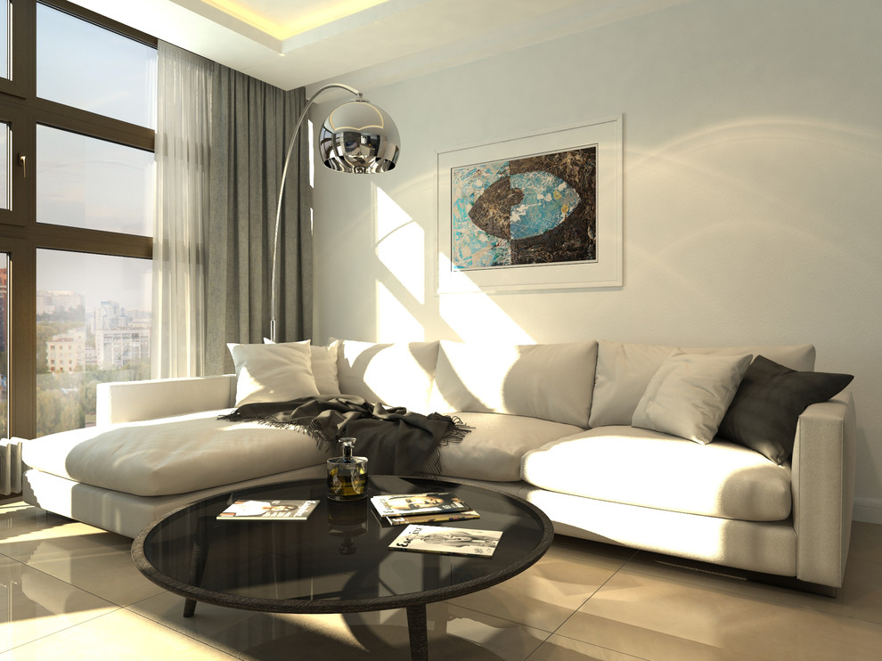 Легкий лофт для молодой пары