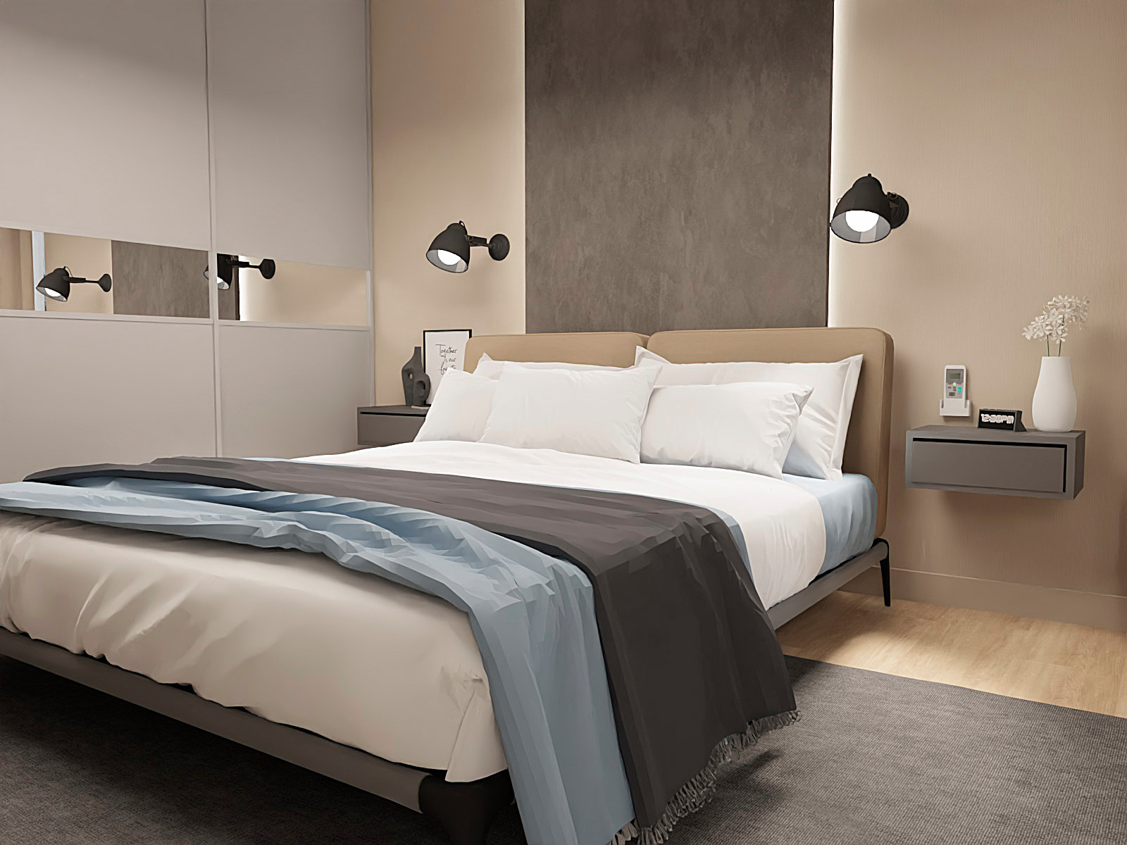 Спальня в частном доме